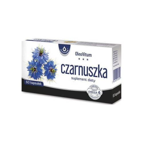 Czarnuszka suplement diety 500mg 60kap - OleoFarm Oleofarm