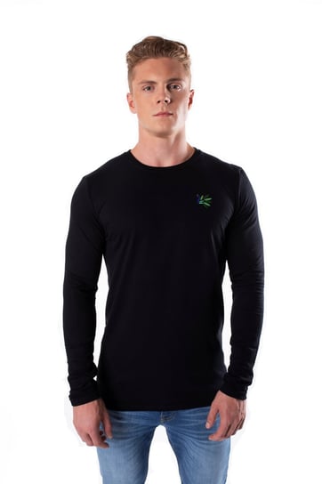 CZARNY LONGSLEEVE - L Caravaci