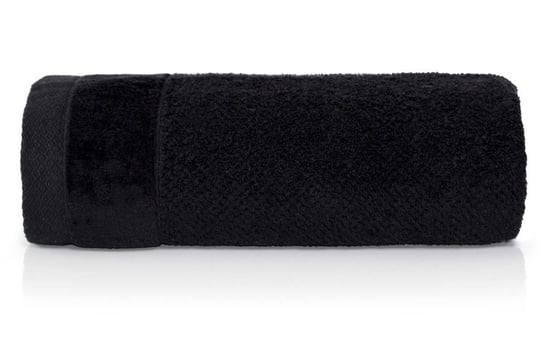 Czarny ręcznik VITO 50x90 frotte 100% bawełna 550g/m2 elegancki Detexpol