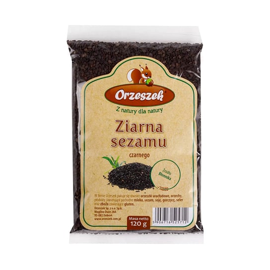 Czarny sezam - nasiona Orzeszek - 120 g Orzeszek