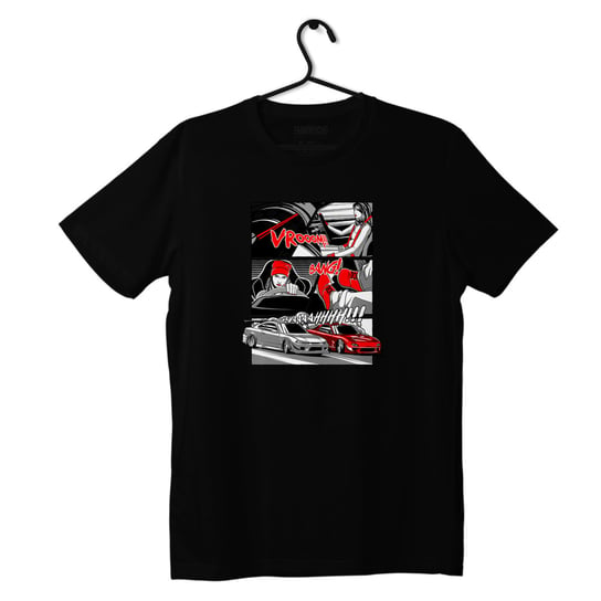 Czarny T-shirt koszulka COMIC DRIFT-4XL ProducentTymczasowy