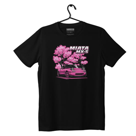 Czarny T-shirt koszulka MAZDA MIATA SAKURA-L ProducentTymczasowy