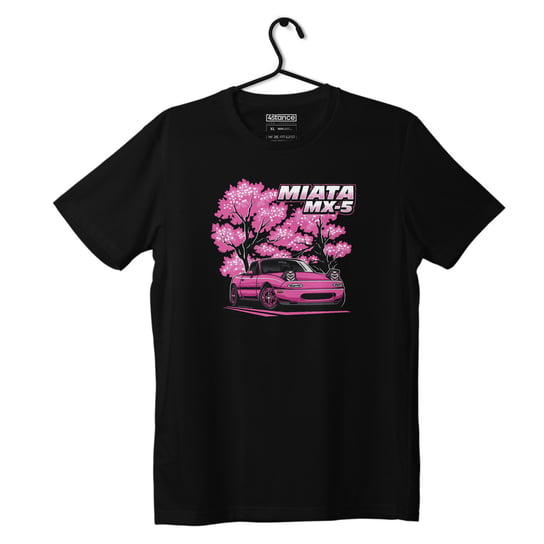 Czarny T-shirt koszulka MAZDA MIATA SAKURA-M ProducentTymczasowy