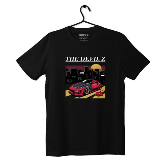 Czarny T-shirt koszulka NISSAN 350Z DEVIL-3XL ProducentTymczasowy
