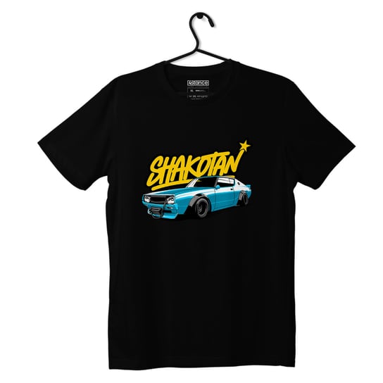 Czarny T-shirt koszulka SHAKOTAN-M ProducentTymczasowy