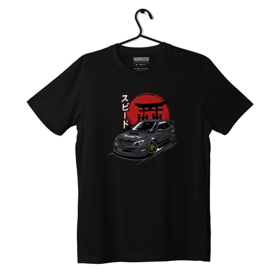 Czarny T-shirt koszulka SUBARU IMPREZA HAWKEYE-3XL ProducentTymczasowy