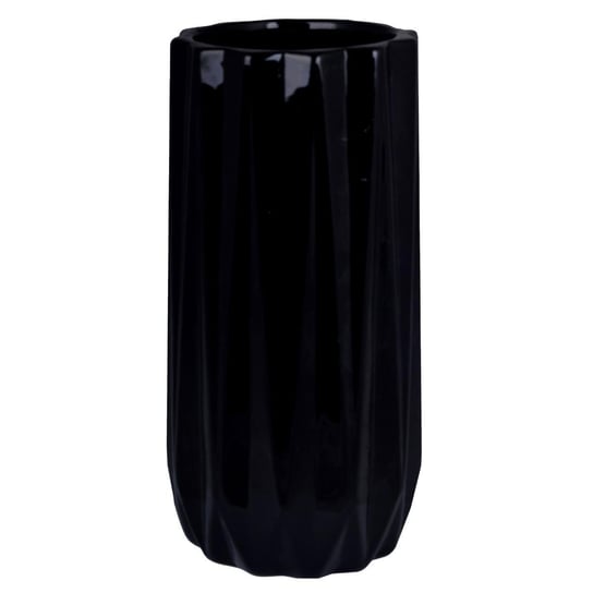 Czarny wazon ceramiczny Colli 25 cm Duwen