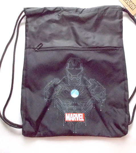 czarny workoplecak Ironman Marvel
