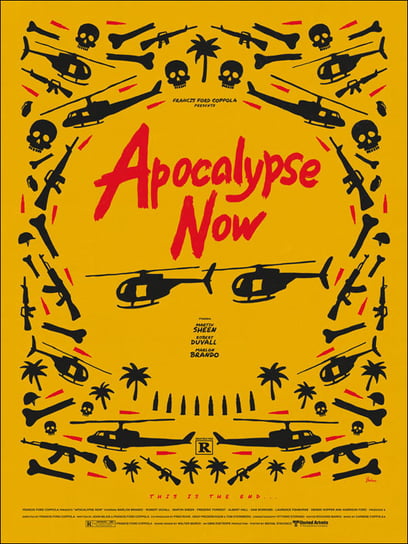 Czas Apokalipsy Apocalypse Now - plakat 29,7x42 cm / AAALOE Inna marka