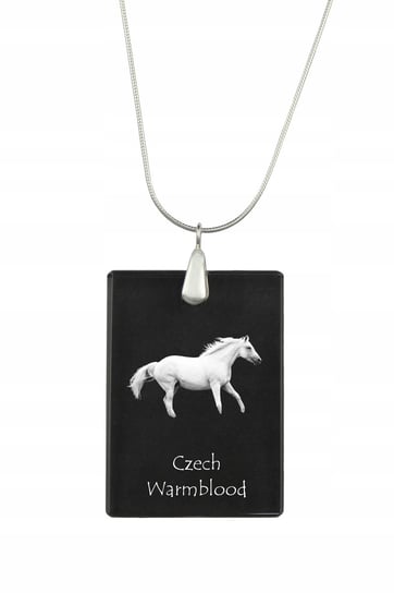 Czech Warmblood Kryształowy naszyjnik z koniem Inna marka