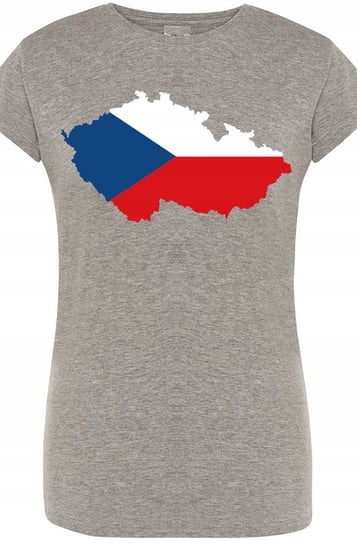Czechy Damski T-Shirt Modny Flaga Rozm.XXL Inna marka