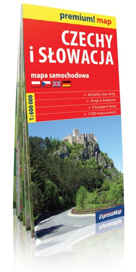 Czechy i Słowacja. Mapa samochodowa 1:600 000 Expressmap Polska Sp. z o.o.