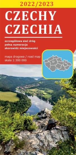 Czechy. Mapa drogowa 1:300 000 Opracowanie zbiorowe