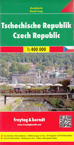 Czechy. Mapa samochodowa 1:400 000 Freytag & Berndt