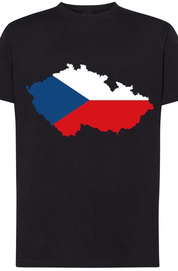Czechy Męski T-shirt Nadruk Modny Flaga Rozm.XXL Inna marka