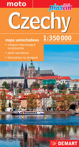 Czechy seeit - mapa samochodowa 1:350000 Opracowanie zbiorowe