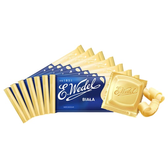Czekolada biała E.Wedel 7 sztuk x 80 g E.Wedel E. Wedel
