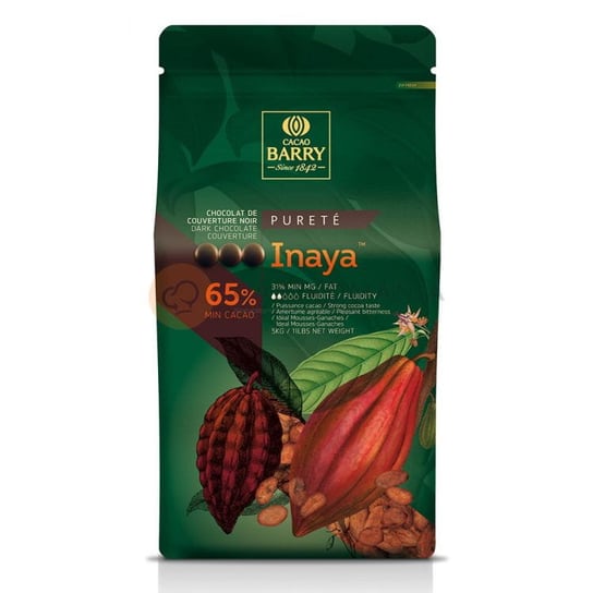 Czekolada Ciemna - Kuwertura Inaya 65%, 5 Kg Torba Callebaut