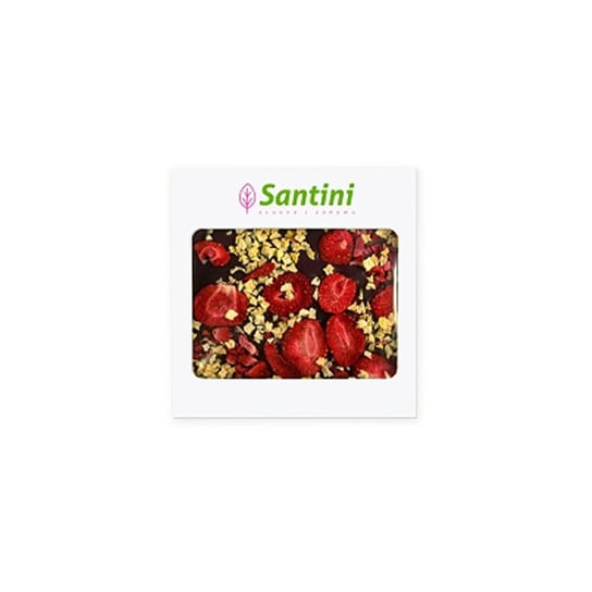Czekolada ciemna truskawka brzoskwinia 80g Santini Santini