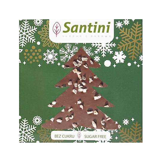 Czekolada ciemna z ziarnem kakaowca 80g Santini Santini
