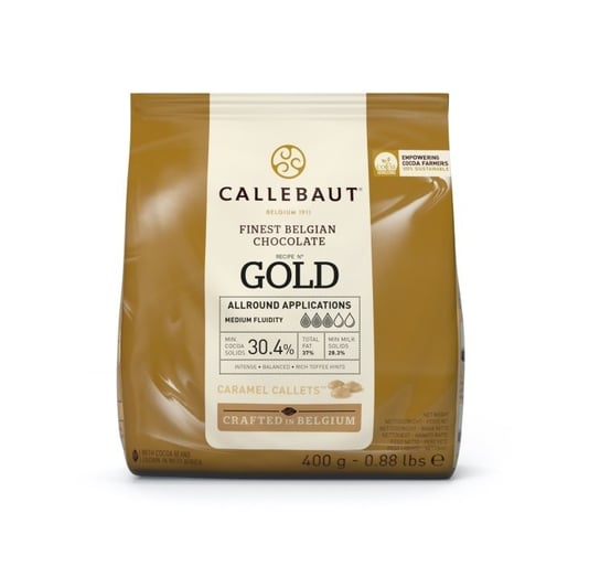 Czekolada GOLD Callebaut 400g Callebaut