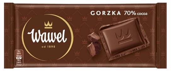 Czekolada Gorzka 70% cocoa 90g Wawel