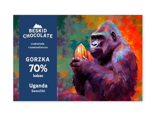 Czekolada Gorzka 70% Uganda Beskid Chocolate