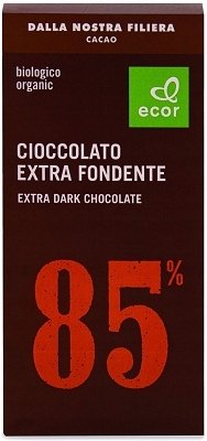 Czekolada gorzka min. 85% kakao bio 80g, Ecor Ecor