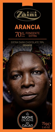 Czekolada Gorzka Women Of Cocoa Arancia 70% Kakao 75G Z Nutą Pomarańczy Zaini