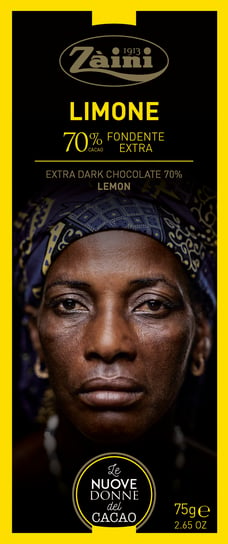 Czekolada Gorzka Women Of Cocoa Limone 70% Kakao 75G Z Nutą Cytryny Zaini