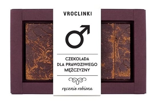 Czekolada gorzka z chilli - Dzień Mężczyzn Vroclinki Vroclinki - Wrocławskie Praliny