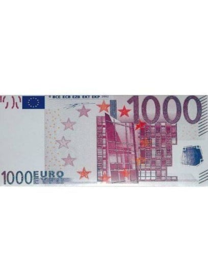 Czekolada Mleczna 1000 Euro Banknot na Prezent Urodziny dla Dziecka Fikar 60g Inny producent