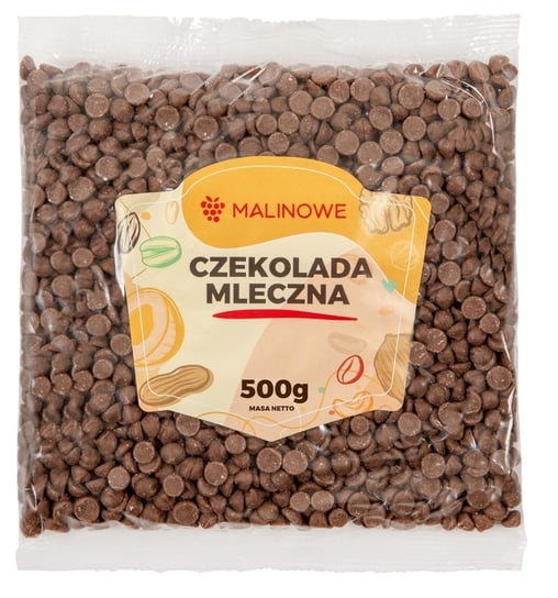 Czekolada mleczna 500G Malinowe