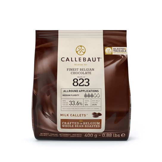 Czekolada Mleczna Callebaut 823  400G Callebaut