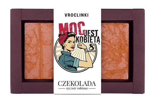 Czekolada mleczna z chilli - Dzień Kobiet Vroclinki Vroclinki - Wrocławskie Praliny