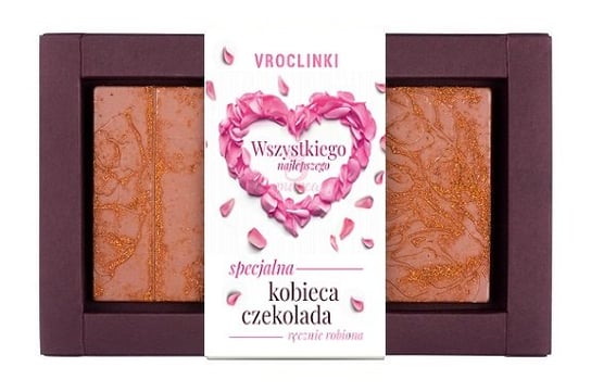 Czekolada mleczna z chilli - Dzień Kobiet Vroclinki Vroclinki - Wrocławskie Praliny