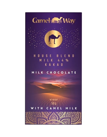 Czekolada mleczna z mlekiem wielbłądzim / CAMELWAY Camelway