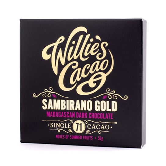 Czekolada WILLIE'S CACAO Sambirano Gold Madagaskar, 50 g Willie's Cacao