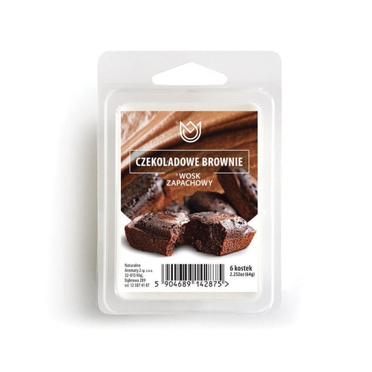 CZEKOLADOWE BROWNIE NATURALNE AROMATY WOSK SOJOWY 64 g Naturalne Aromaty