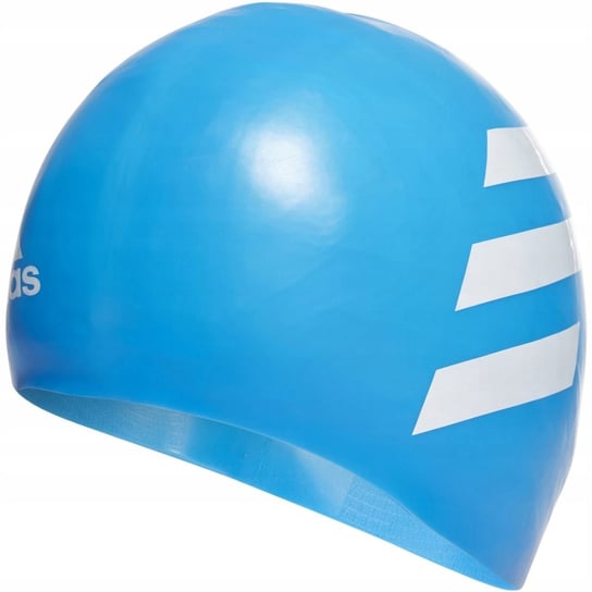 Czepek pływacki dla dzieci adidas 3-Stripes Silicone niebieski HE5082 Adidas