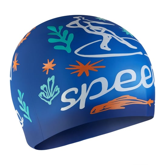 Czepek pływacki dla dzieci Speedo Slogan Print Speedo