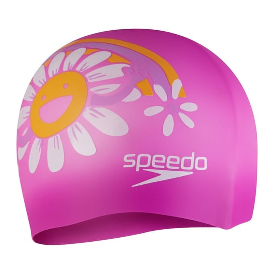 Czepek pływacki dla dzieci Speedo Slogan Print Cap Speedo