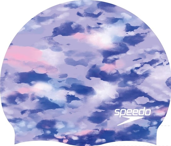 Czepek Pływacki Dziecięcy Speedo Printed Cap Purple Clouds Speedo