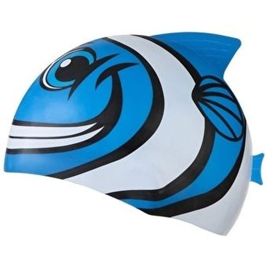 Czepek Pływacki Juniorski Tyr Charactyr Happy Fish Blue TYR