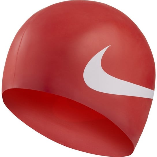 Czepek pływacki Nike Os Big Swoosh czerwony NESS8163-614 Nike