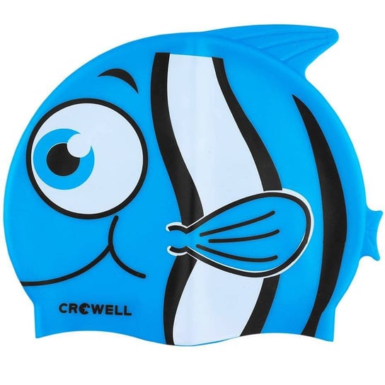 Czepek Pływacki Silikonowy Dla Dzieci Crowell Nemo Jr Niebieski Crowell