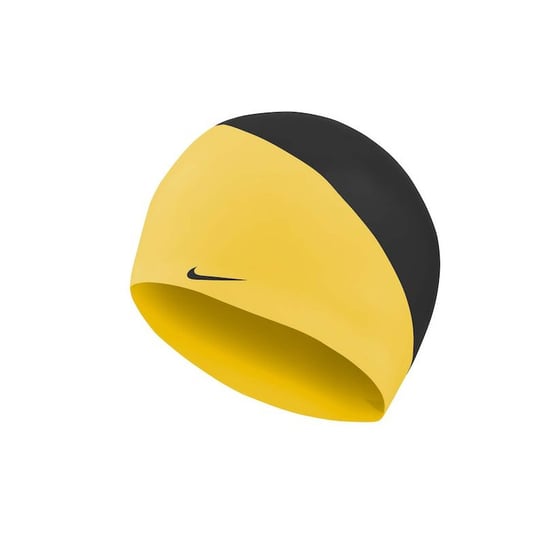 Czepek Pływacki Silikonowy Nike Slogan Cap Yellow/Black Nike