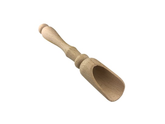 Czerpak z rączką 13 cm - idealny do przypraw i sypkich rzeczy Woodcarver