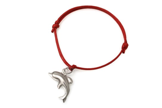 Czerwona Bransoletka Romantyczna Delfin Jubileo