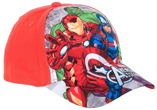 Czerwona czapka dla chłopca Marvel Avengers Avengers